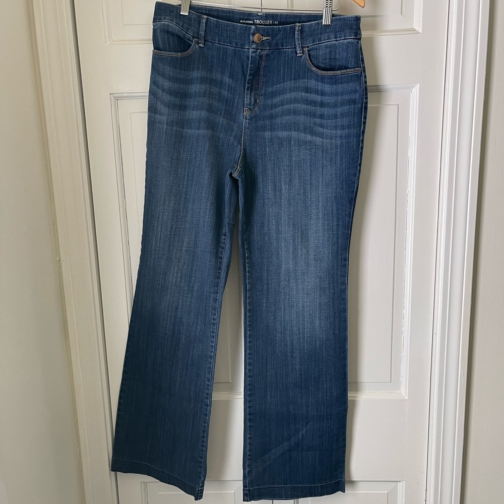 Chico’s Denim Trouser Sz M